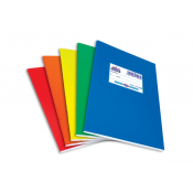 Super Διεθνές Τετράδια Χρωματιστά Α5 κλασικά πλαστικά SKAG (μαλακό εξώφυλλο)
