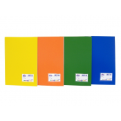 Super Διεθνές Τετράδια Χρωματιστά Α4 κλασικά πλαστικά SKAG (μαλακό εξώφυλλο)