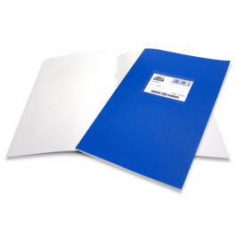 Super Διεθνές Τετράδιο Λευκό 50φ. Μπλε κλασικό πλαστικό SKAG (μαλακό εξώφυλλο)