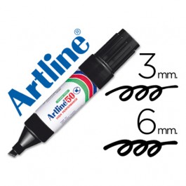 Μαρκαδόρος Artline Οινοπνεύματος EK-50, Πλακέ Μύτη 3.0-6.0mm
