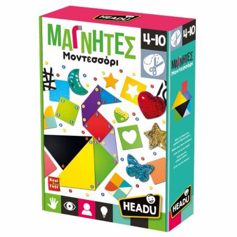 Μαγνήτες Montessori - Headu (27316)