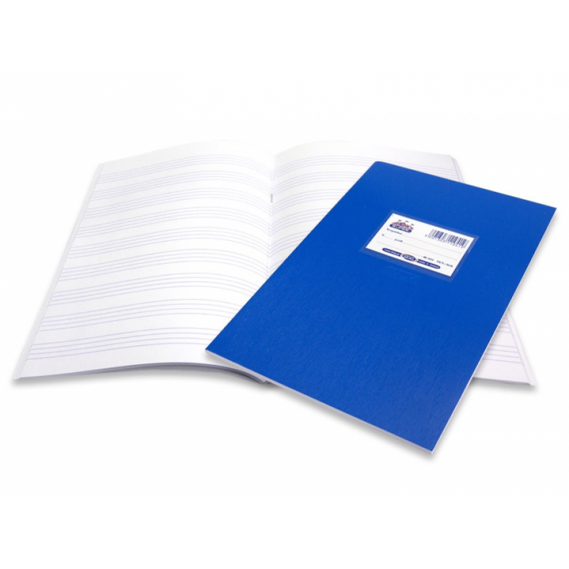 Super Διεθνές Τετράδιο Τετραχάρακο Μπλε 50 φ. κλασικό πλαστικό SKAG (μαλακό εξώφυλλο)