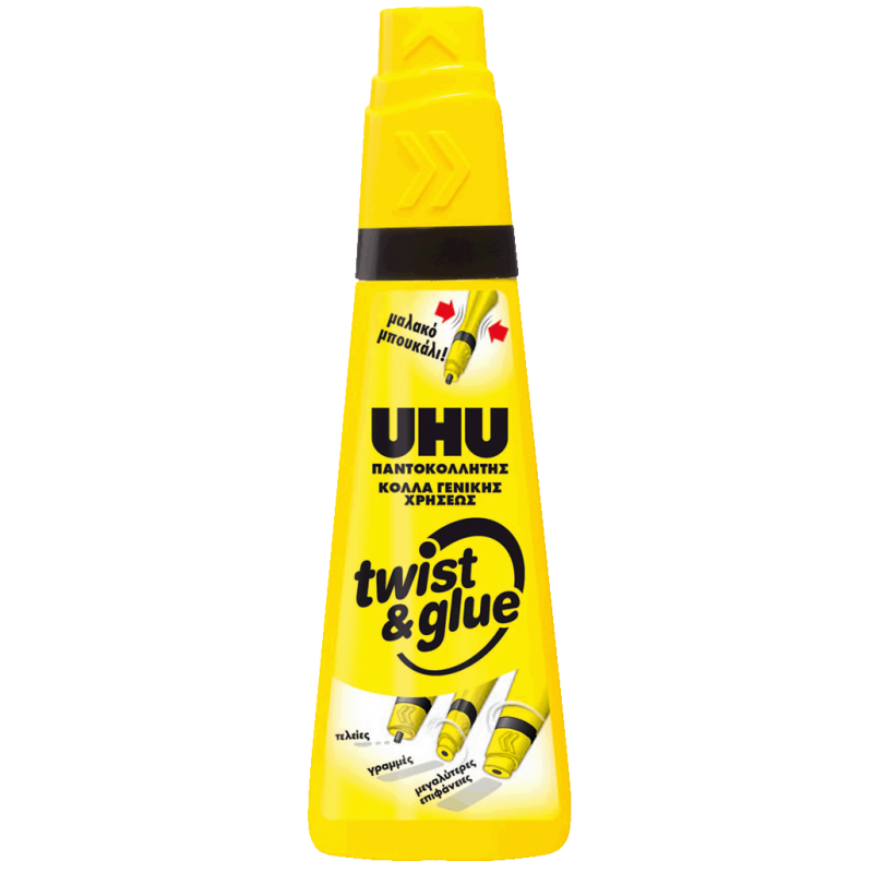 UHU Twist & Glue κόλλα υγρή 90ml (ρευστή)