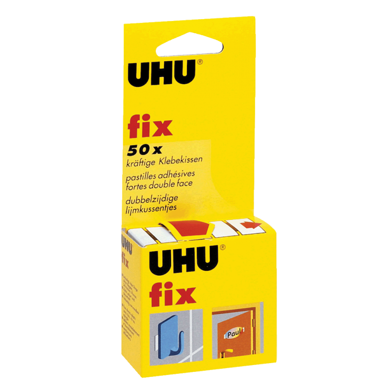 UHU Fix αυτοκόλλητα διπλής όψης 50 τεμ.