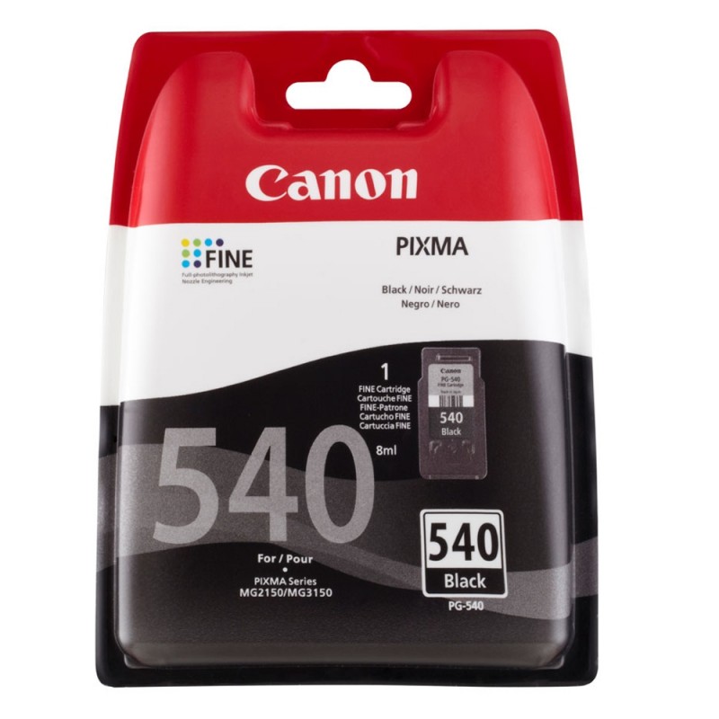 Canon Μελάνι Inkjet PG-540 Black (5225B005) (CANPG-540)