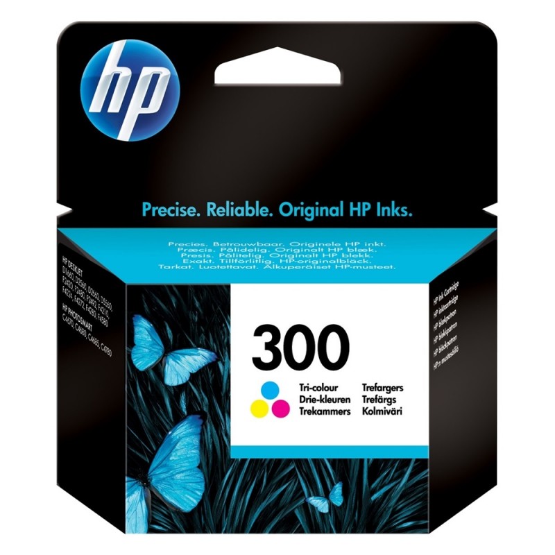 HP 300 Colour  Μελάνι Inkjet (CC643EE) (HPCC643EE)