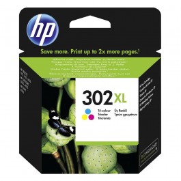 HP 302xl Colour Μελάνι Inkjet (F6U67AE) (HPF6U67AE)
