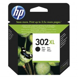 HP 302xl Black Μελάνι Inkjet (F6U68AE) (HPF6U68AE)